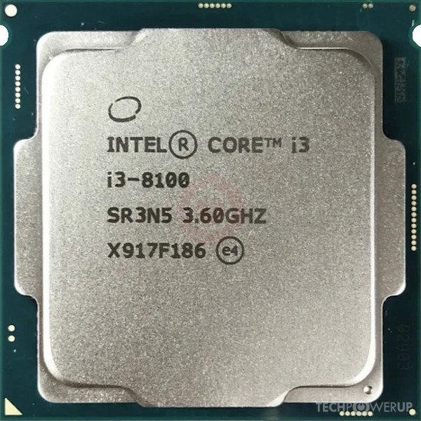 Procesor i3-8100