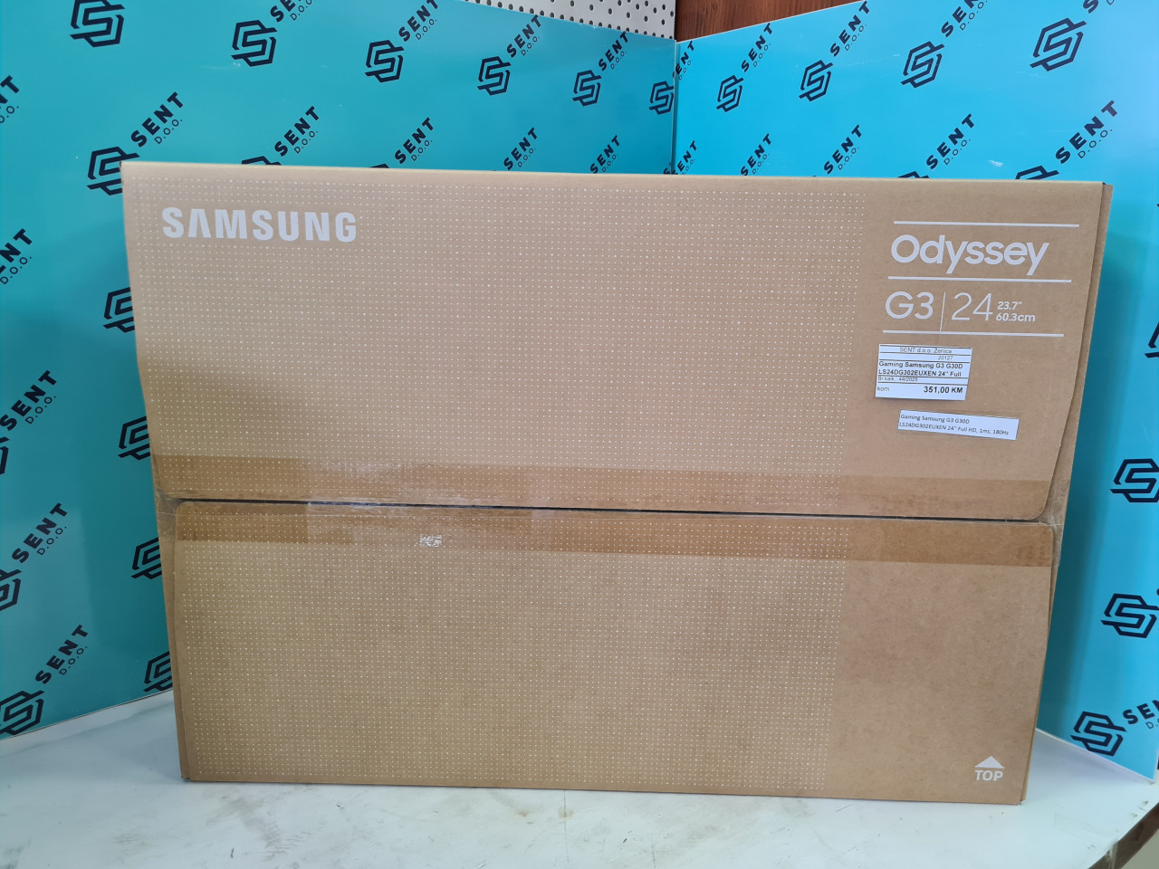 Gaming monitor Samsung LS24DG302EUXEN 24" Full HD
