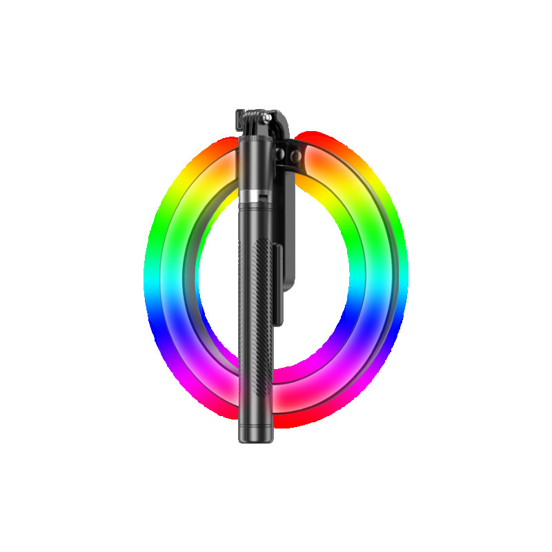 Selfie stalak s ring svjetlom Gigatech, RGB