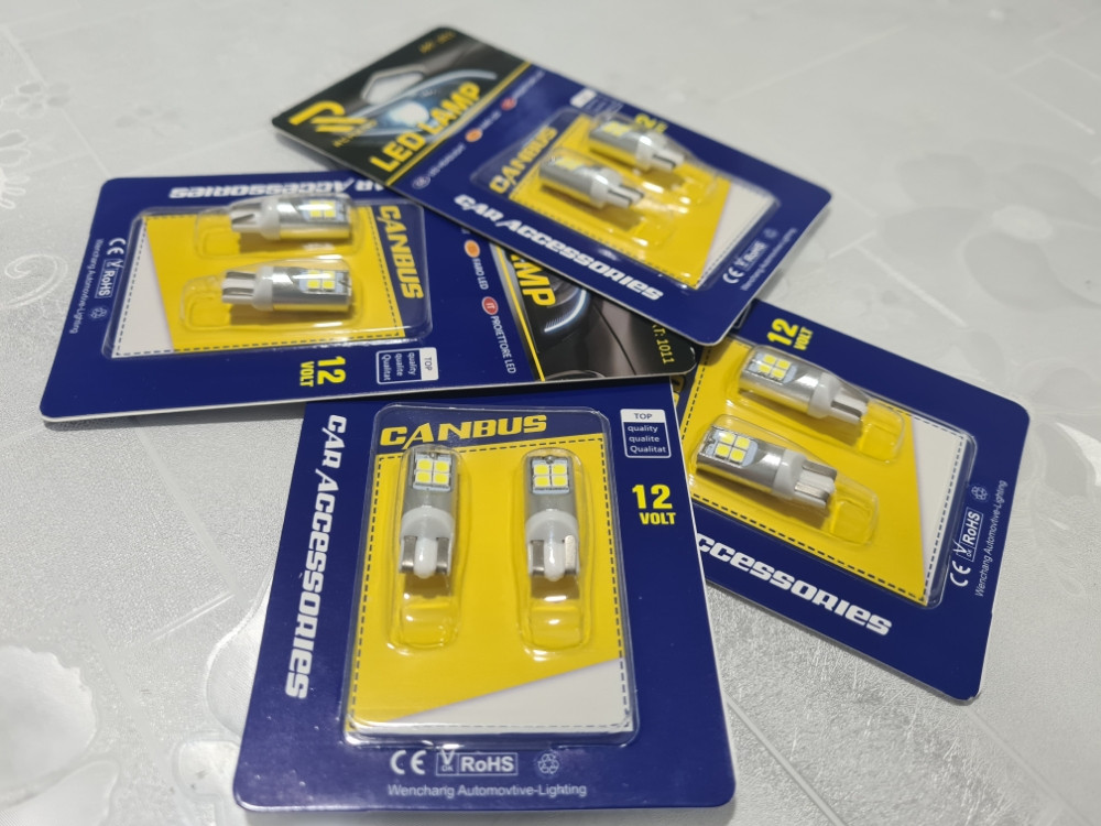 LED SIJALICE T10 EXTRA JAKE POZICIJE UNUTRASNJOST RIKVERC SVJETL