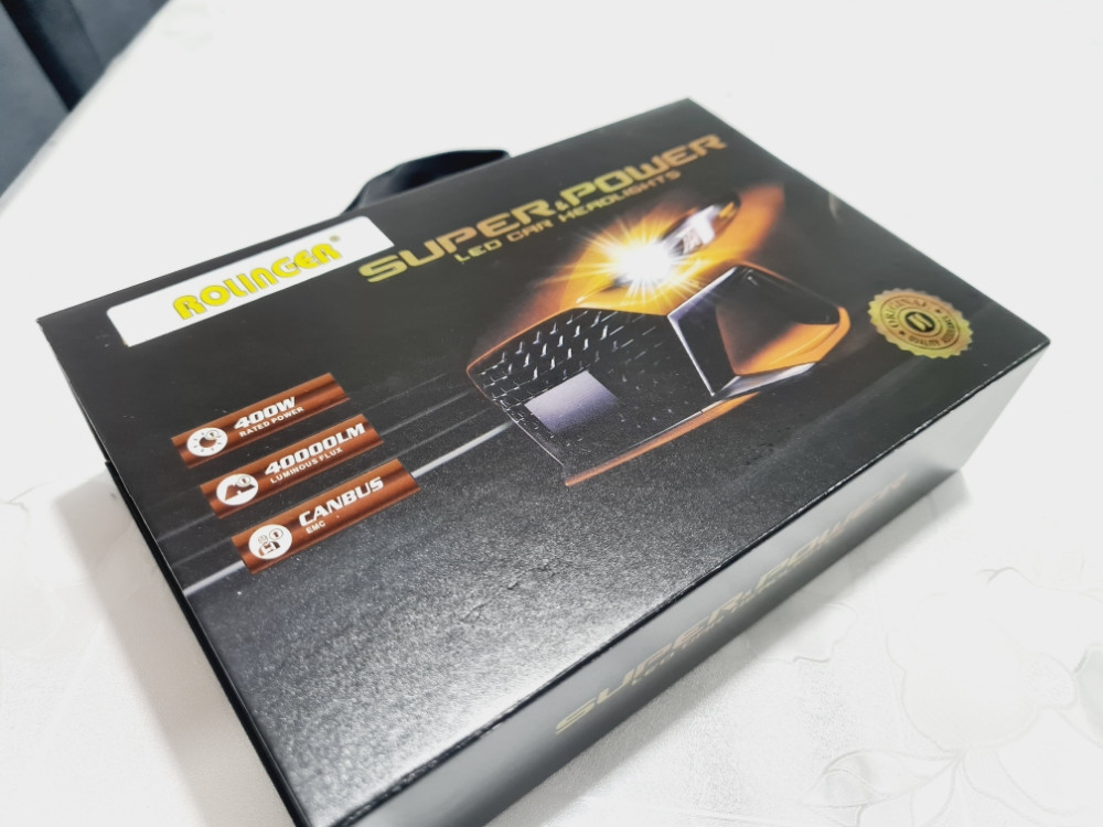 LED H7 ROLINGER SIJALICE  400W  6000K 40000LM CANBUS