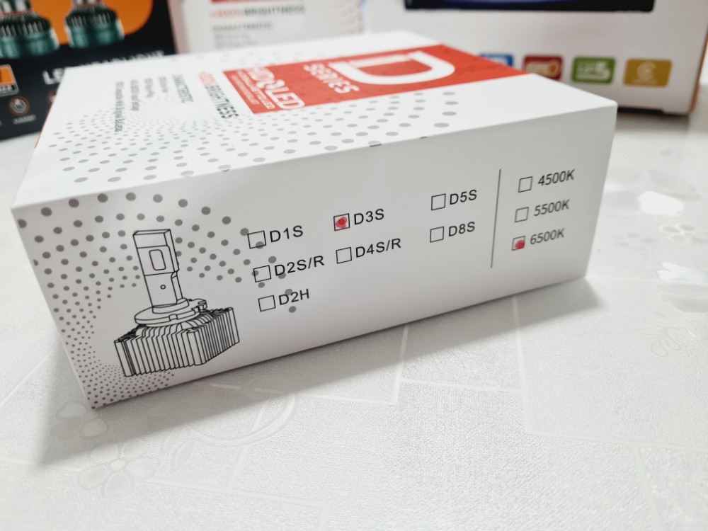 120W D3S LED SIJALICE  6500K ERROR FREE / XENON NA LED