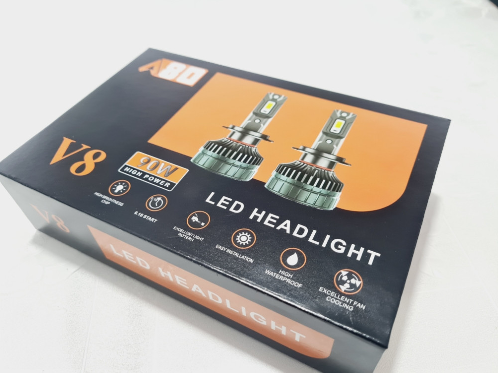 LED SIJALICE H7 H8 H9 H4 H1 H11 V8 90W KOMAD