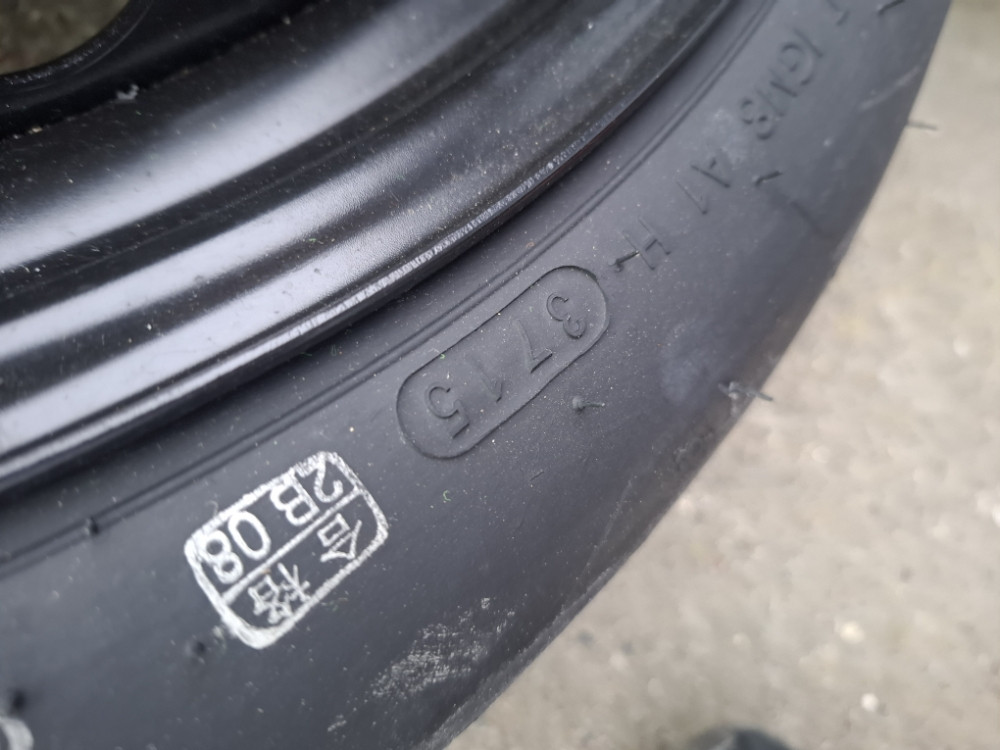 REZERVNI TOCAK AUDI R19 125/70 R19