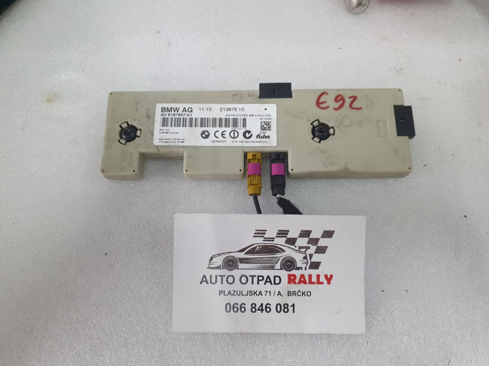 MODUL ANTENE ANTENA BMW E90 E91 E92 E93 9187647 213675