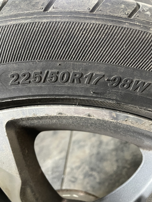 ALU FELGE FELNE MERCEDES R17 225/50R17 ORIGINAL