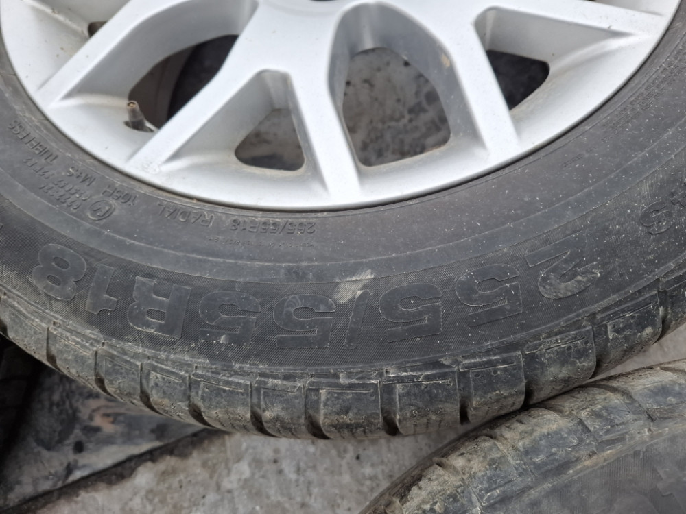 ALU FELGE 5X120 BMW X5 X6 255 55 R18 CONTINENTAL ET46 6774395