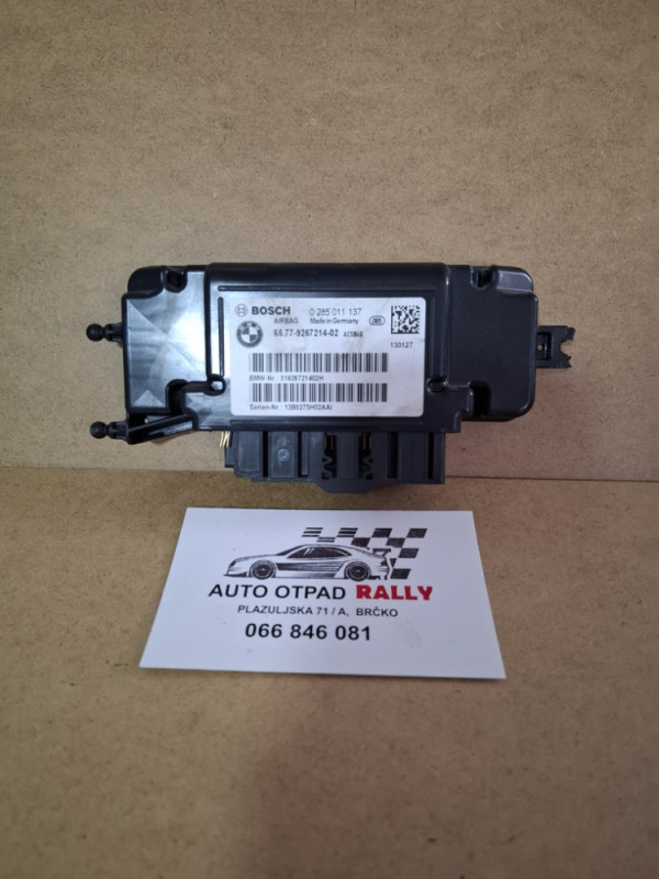 MODUL ELEKTRONIKA AIRBAG BMW 1 F20 9267214