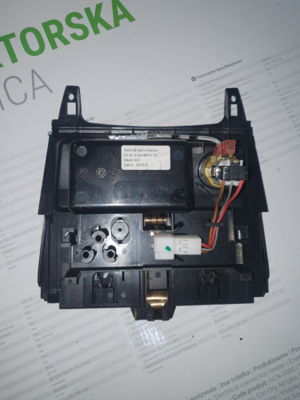 PEPELJARA PRETINAC KASETA MERCEDES C W204 A2046800179