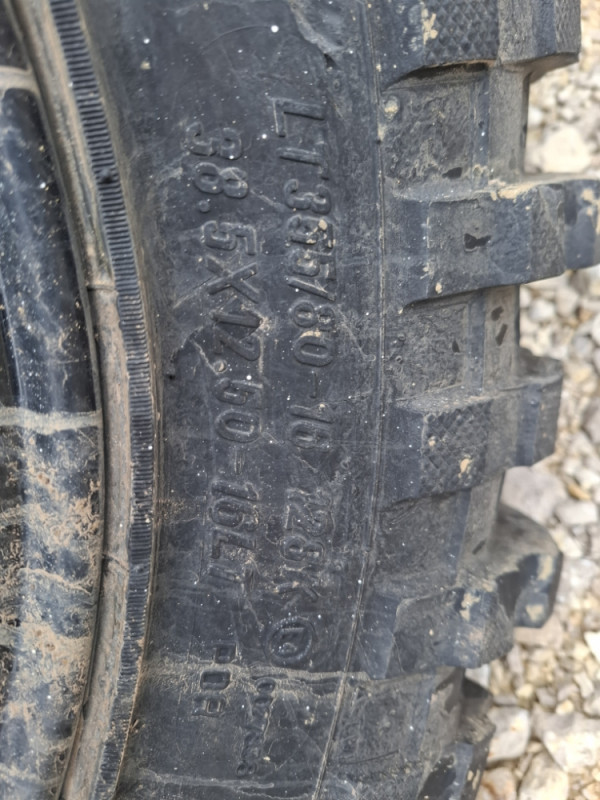 OFF ROAD GUME MAXXIS 38.5x12.5 R16 355/80 R16 dot 2021 BEAD LOOK