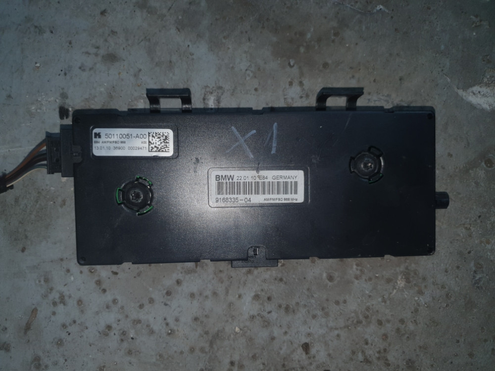 MODUL ELEKTRONIKA BMW X1 E84 AM FM FBD 9168335