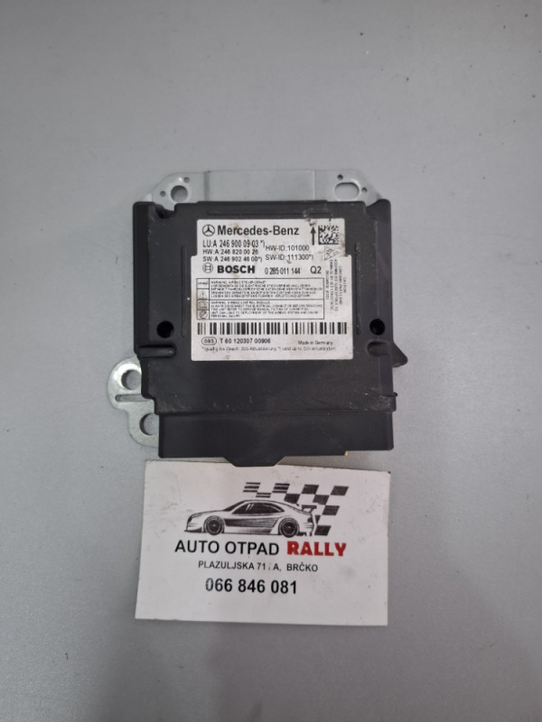 MODUL AIRBAG MERCEDES B W246 A2469000903 A2468200026 A2469024600