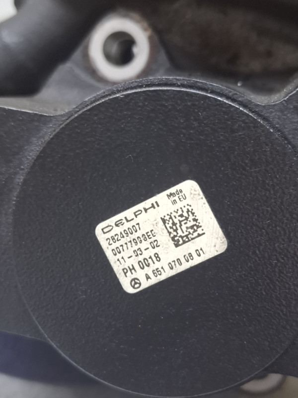 PUMPA GORIVA VISOKOG PRITISKA MERCEDES A B C E 651 A6510700801