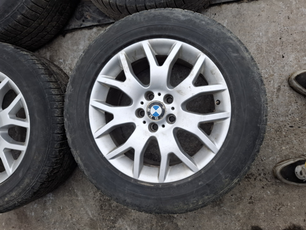 ALU FELGE 5X120 BMW X5 X6 255 55 R18 CONTINENTAL ET46 6774395