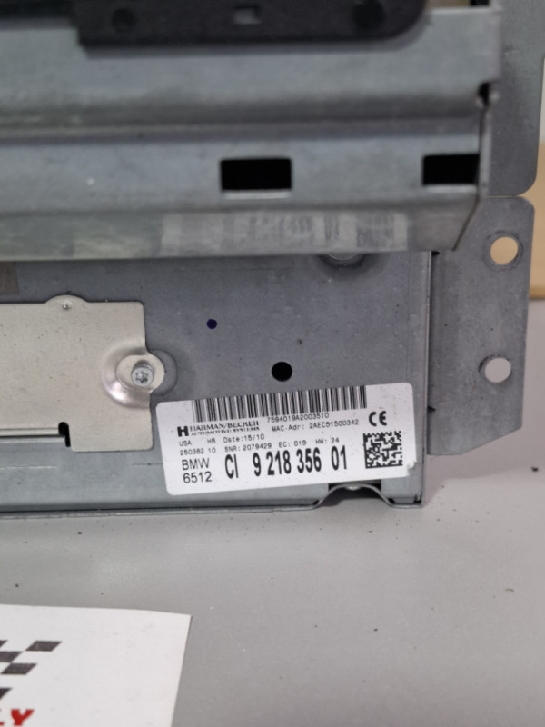 RADIO CD LCI BMW X5 X6 E71 E70 9218356