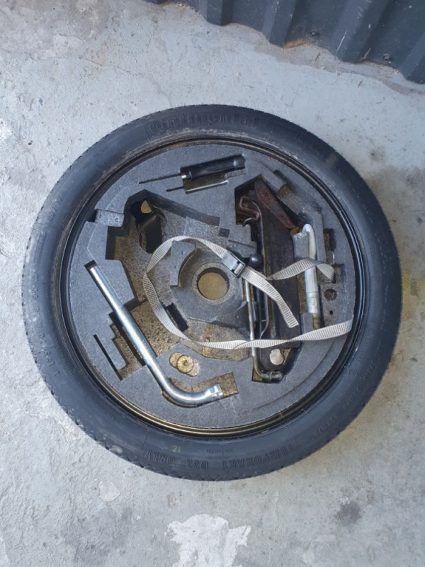 Rezervni točak + set opreme VW SKODA 125 70 R18