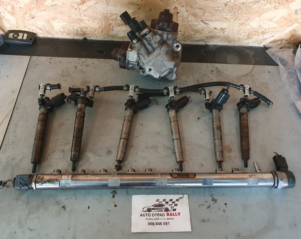 SET DIZNE PUMPA GORIVA RAIL SIPKA BMW F10 F11 F01 E71 N57 7800123