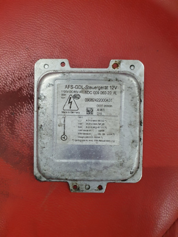 MODUL ELEKTRONIKA FARA BALAST MERCEDES W212 5DC009060 A2129003502