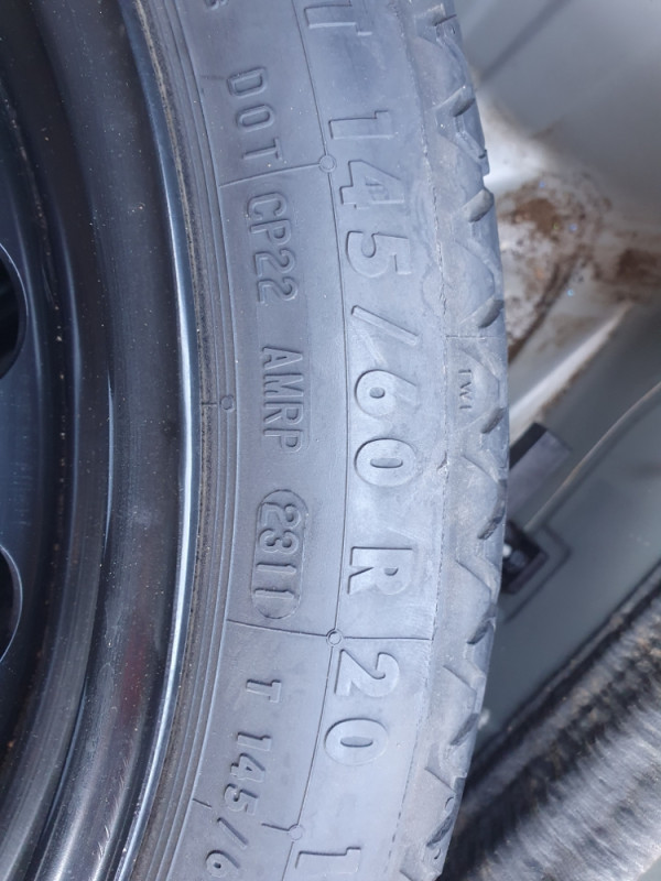 REZERVNI TOČAK AUDI A6 4G D4 A5 145 60 R20 4G0601027