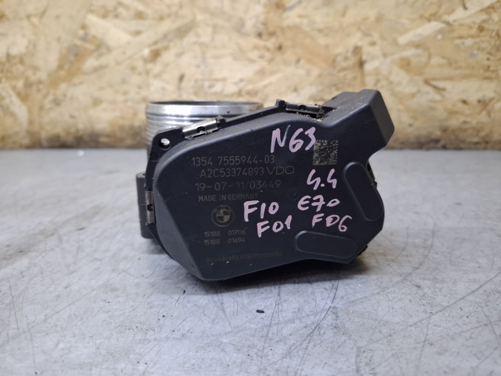 KLAPNA GASA USISNE GRANE BMW E70 F10 F01 F06 4.4 N63 7555944