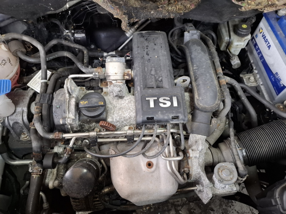 MOTOR VW GOLF VI 6 CADDY POLO 1.2 TSI 2012 CBZA 63KW
