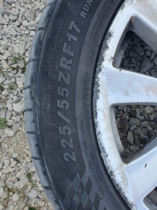 ALU FELGE BMW 5X120 R17 F10 F11 F30 E46 ET30 8X17 225 55 R17