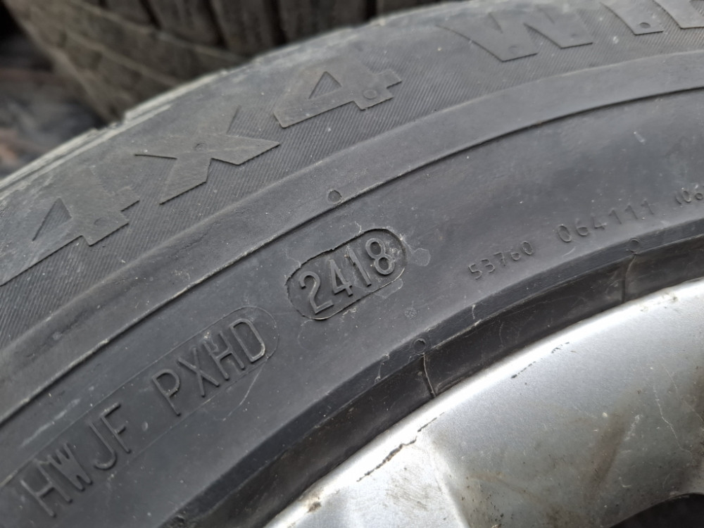 ALU FELGE 5X120 BMW X5 X6 255 55 R18 CONTINENTAL ET46 6774395