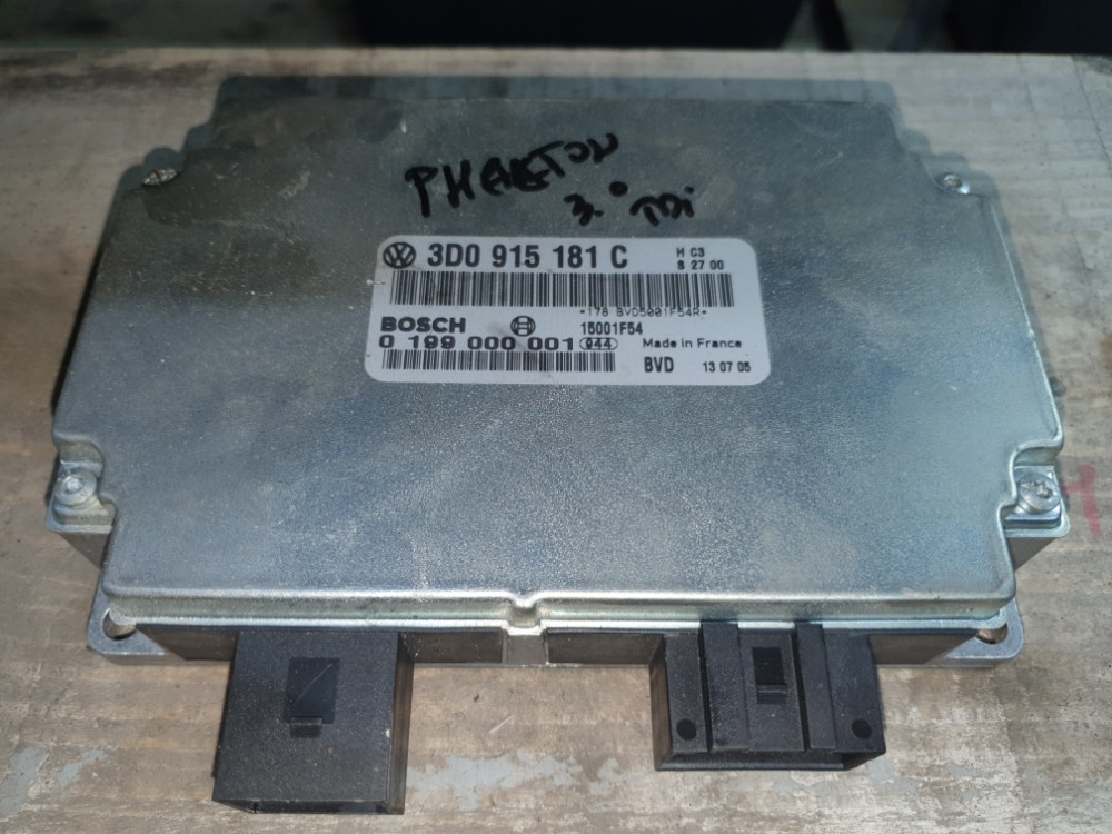 ELEKTRONIKA MODUL VW PHAETON 3D0915181C 0199000001