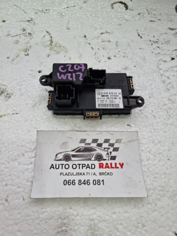 REOSTAT KLIME MERCEDES W212 C207 A2128702110