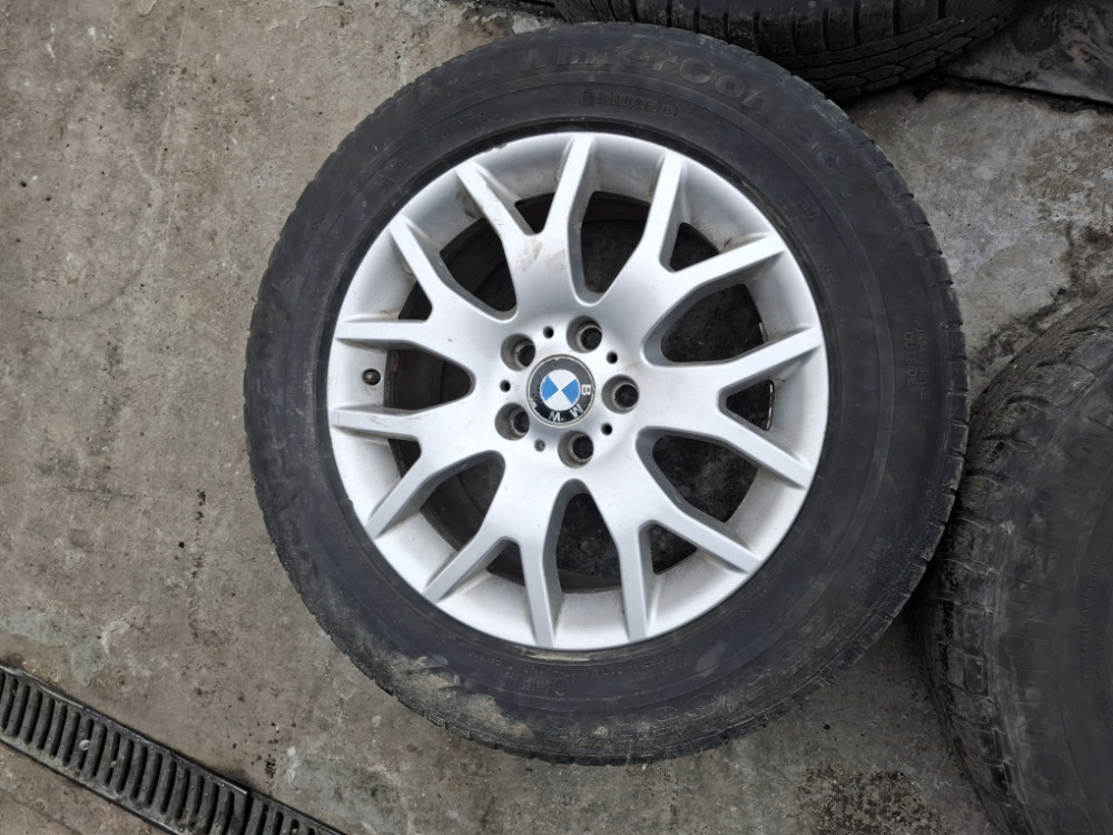 ALU FELGE 5X120 BMW X5 X6 255 55 R18 CONTINENTAL ET46 6774395