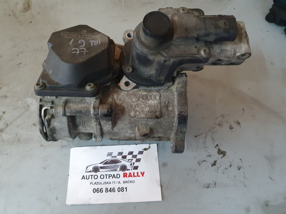 EGR AGR VENTIL AUDI A3 GOLF 5 TOURAN 1.9 2.0 TDI 03G129637A