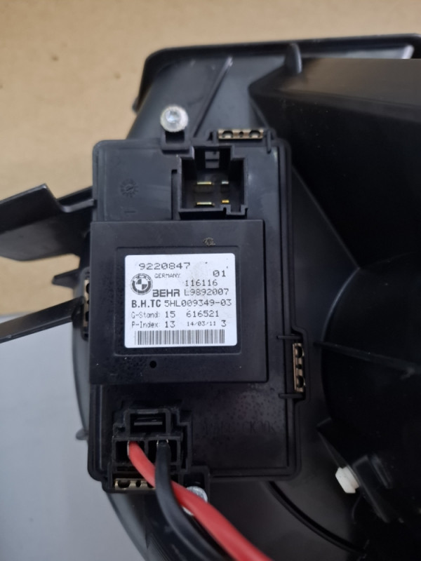 REOSTAT GRIJANJA VENTILATORA BMW 7 F01 F02 9220847