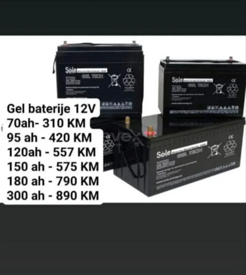 Gel baterije