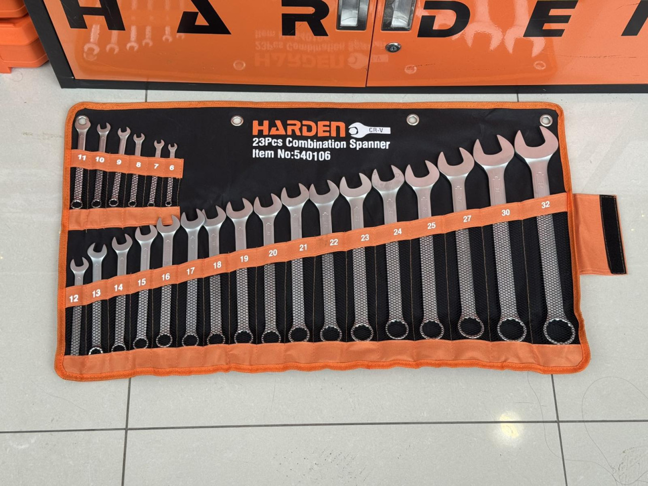 Set okasto-vilastih ključeva 23 kom HARDEN 540106