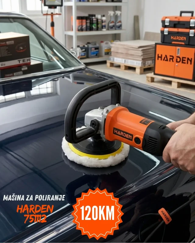 Ugaona polirka HARDEN 1400 W sa potenciometrom