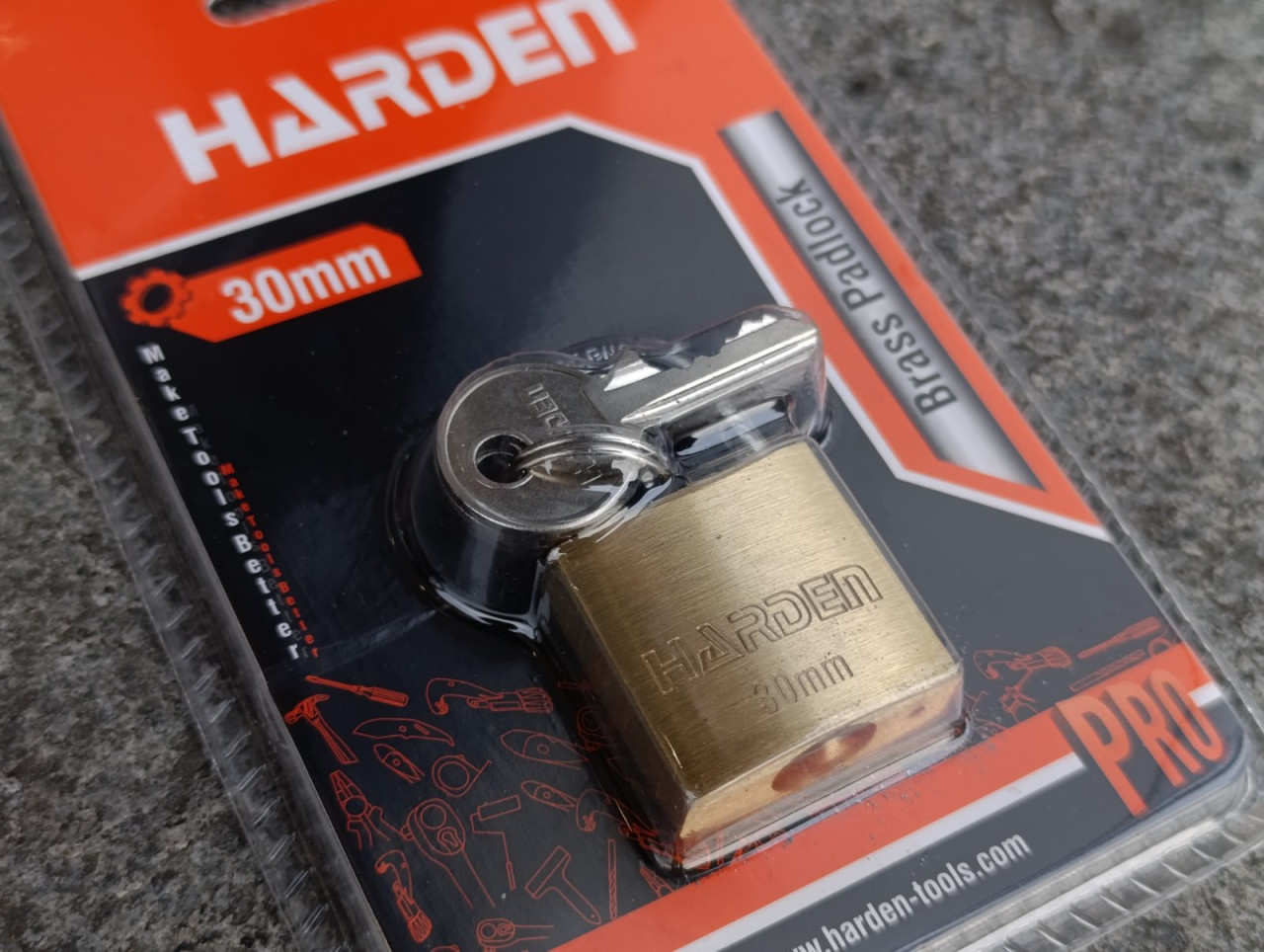 Katanac od mesinga HARDEN 622530
