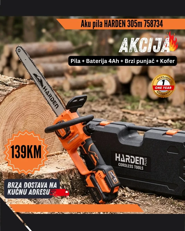 Aku Pila HARDEN u koferu 758734