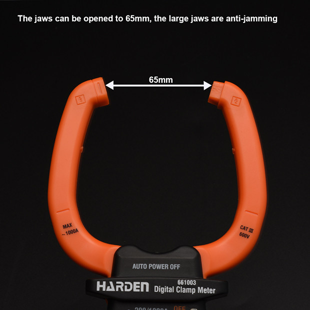 Multimetar sa stezaljkama Harden 661003