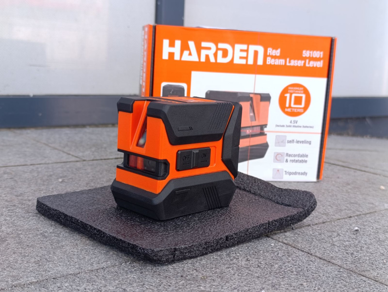 Laser za nivelaciju 10m Crveni HARDEN 581001