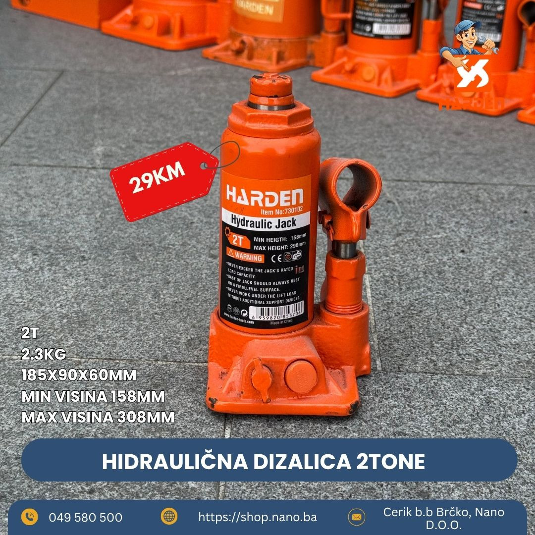 Hidraulična dizalica HARDEN 730102 2tone