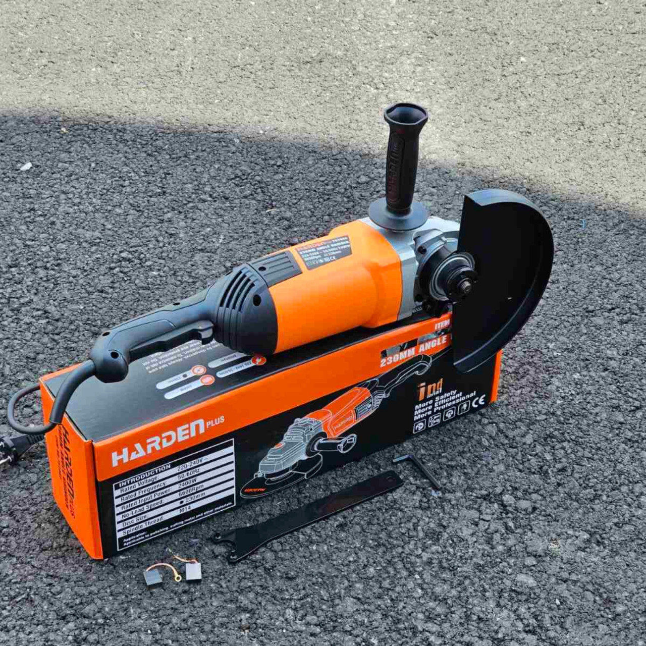 Ugaona brusilica 230 mm HARDEN - 2400 W