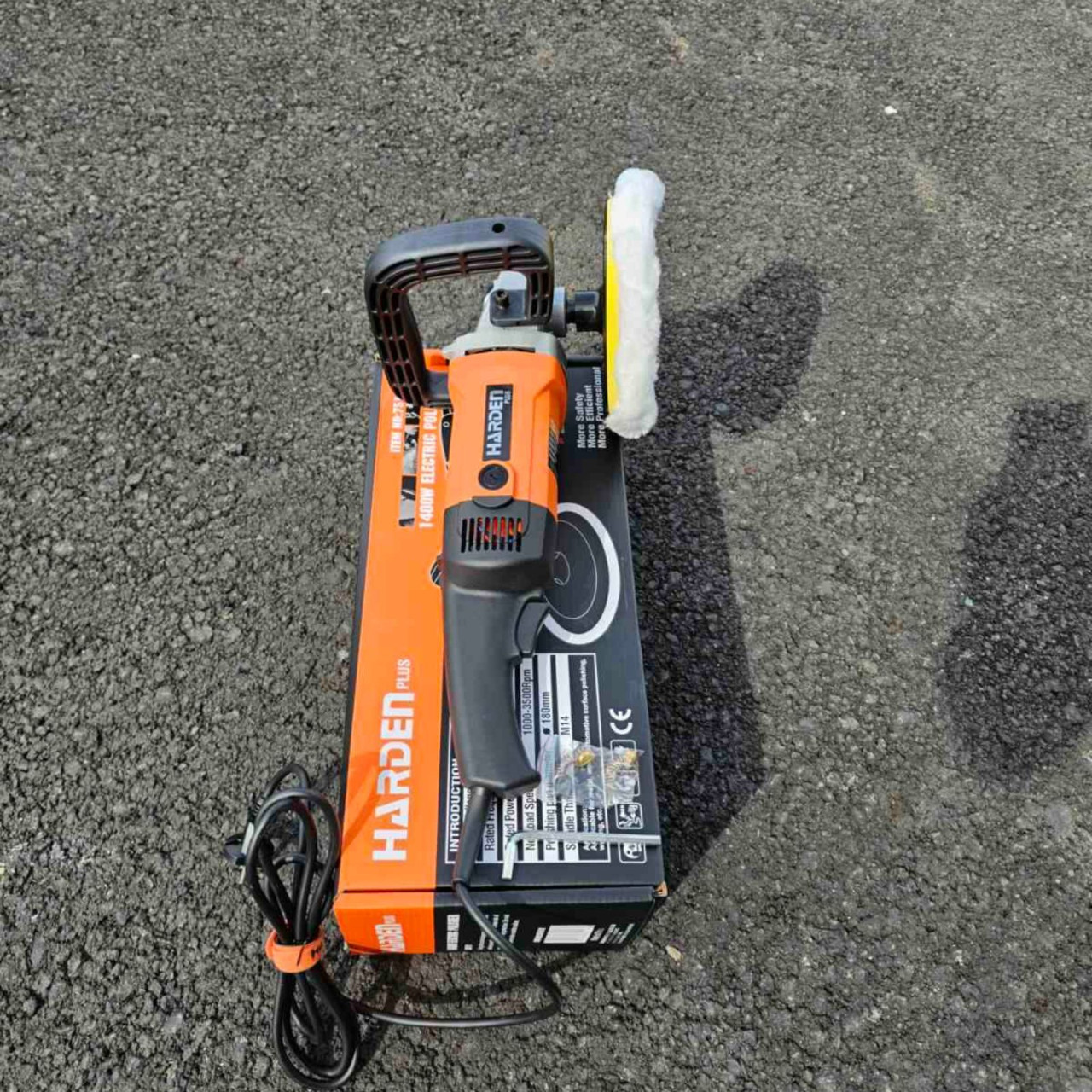 Ugaona polirka HARDEN 1400 W sa potenciometrom