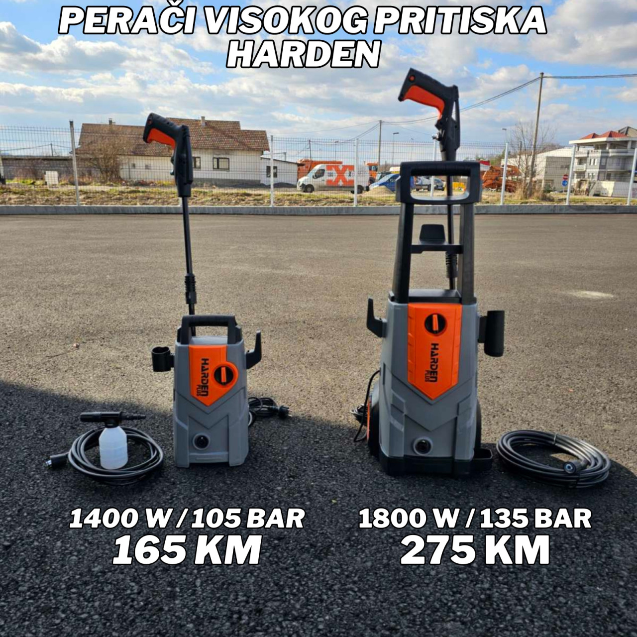 Perači visokog pritiska HARDEN