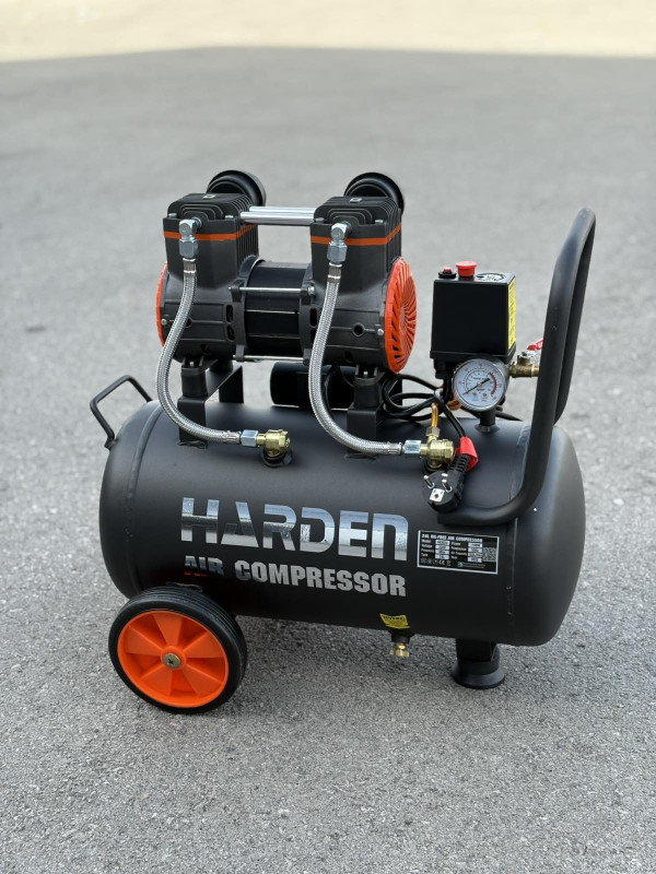 Zračni kompresor tihi bezuljni 24L HARDEN