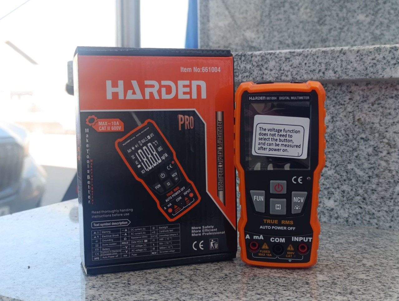 Pametni multimetar HARDEN 661004