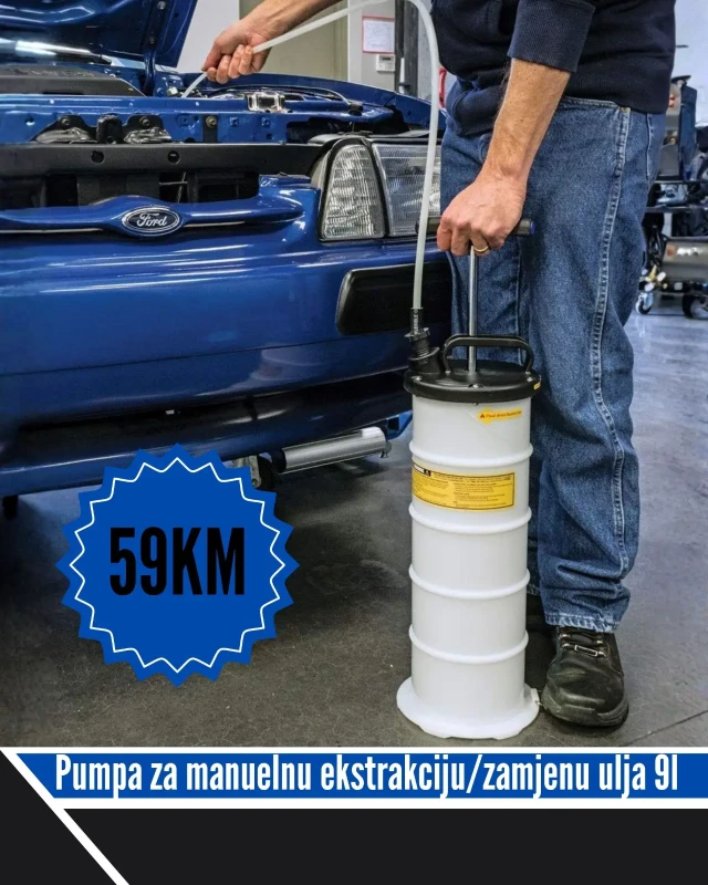 Pumpa za vađenje i zamjenu ulja iz motora od 9L HARDEN