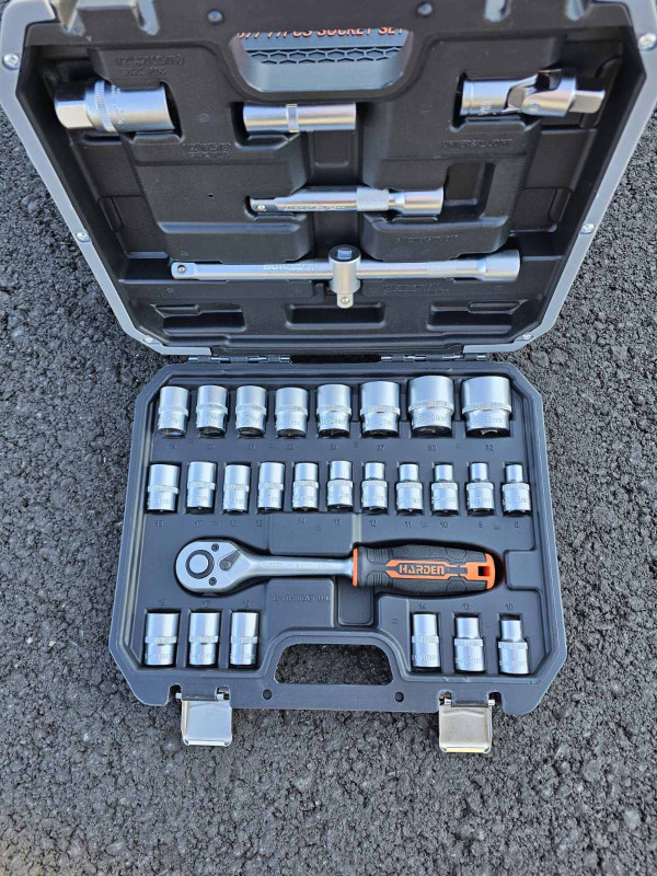 Set gedora - 32 komada u koferu 1/2"