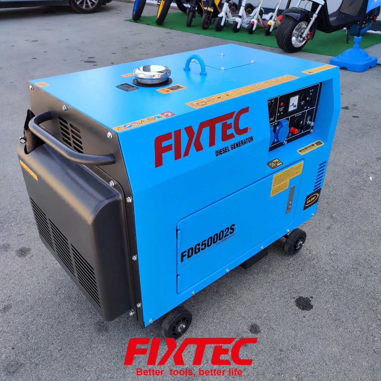 Fixtec Agregat na dizel 5000W FDG50002S