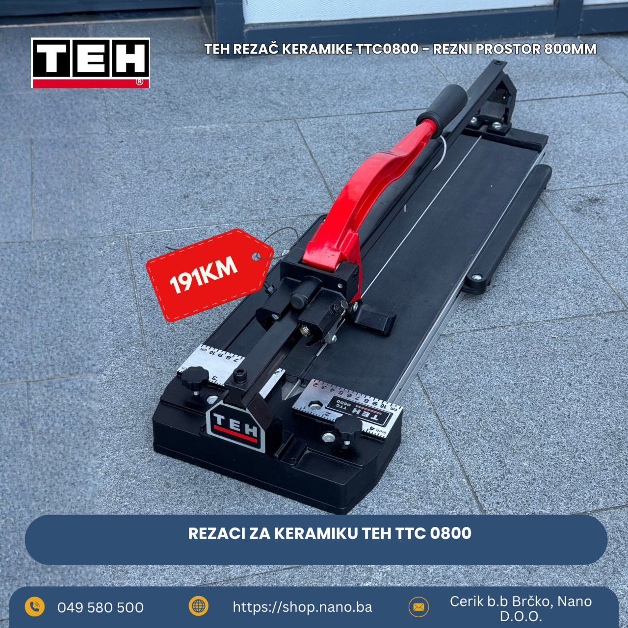 Rezač Za Keramiku TTC0800