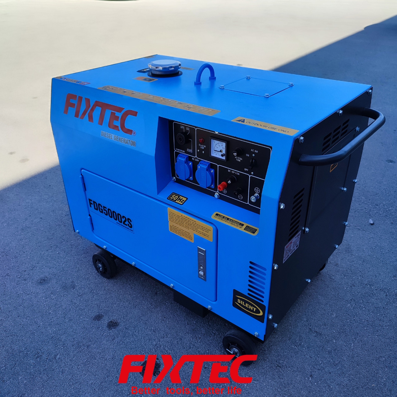 Fixtec Agregat na dizel 5000W FDG50002S